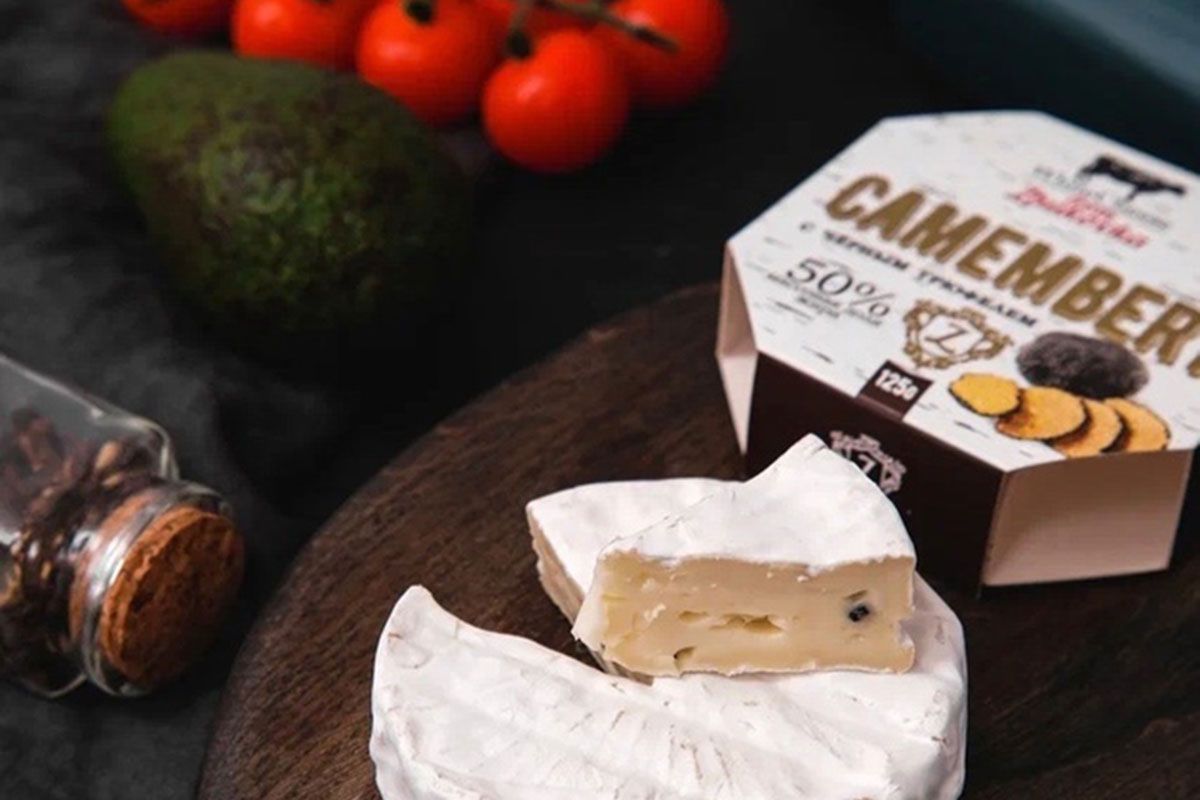 Рецепты с Камамбер с черным трюфелем от White Cheese from Zhukovka