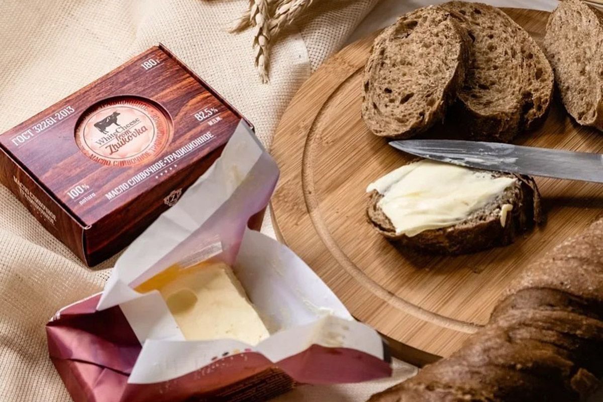 Ароматное, полезное и натуральное – сливочное масло от White Cheese from Zhukovka