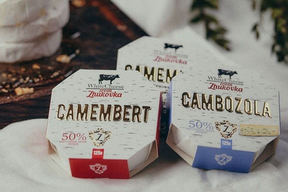 Эти привлекательные коробочки таят в себе премиальные сыры White Cheese from Zhukovka!\n