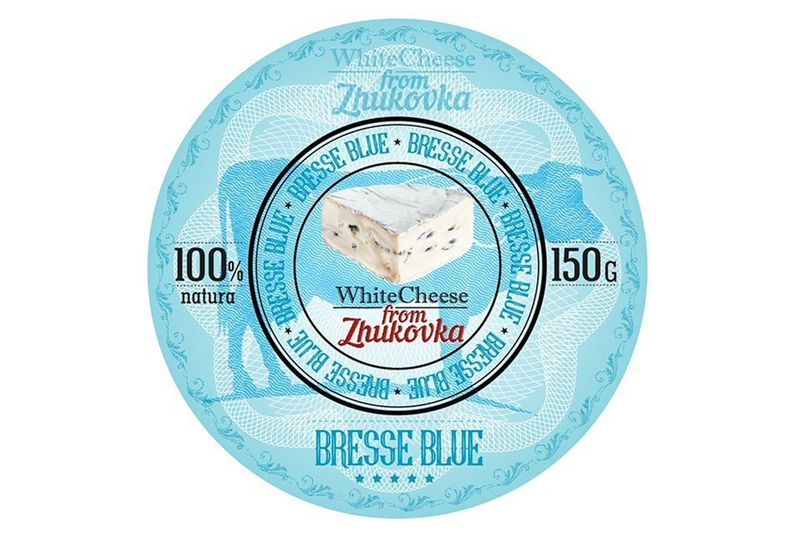 Новая упаковка сыра Bresse Blue от White Cheese from Zhukovka